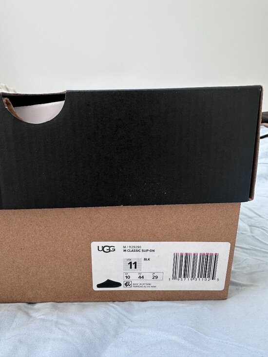 UGG - MEN\'S CLASSIC SLIP ON - BLACK (NEW W/ BOX) main image 5
